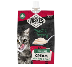 Voskes Cream Snacks Cat s tuňákem a hovězím